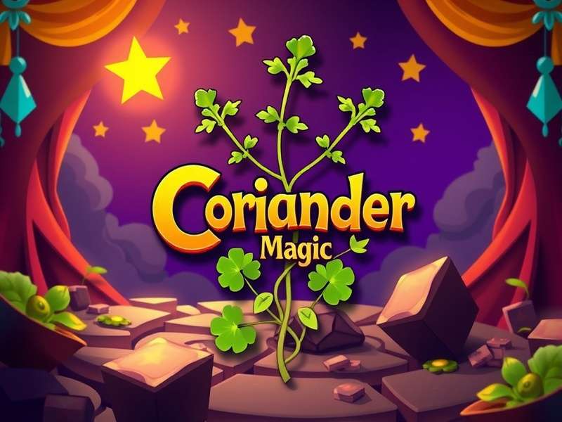 Coriander Magic Game Banner